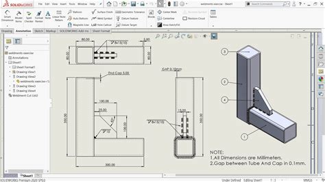 solidworks fea weld non sheet metal|solidworks weld wiring diagram.